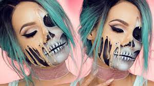 How to do skull makeup for Halloween: it's classic, terrifying, and a  little bit cute